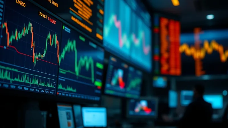 Market trends and financial growth chart